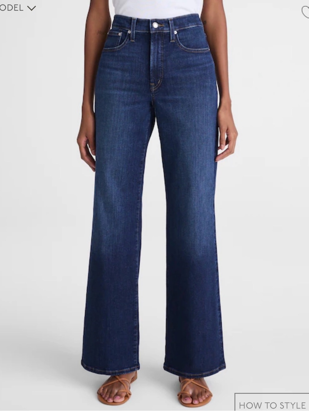 Madewell The wide leg jean- new with tags